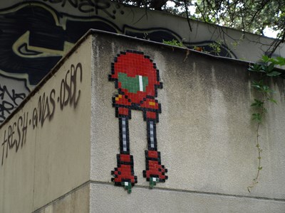 photo graffiti Paris 19eme arrondissement